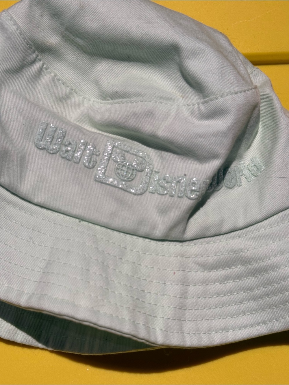 Disney Mint Green Bucket Hat with Embroidered Logo - Picture 2 of 6